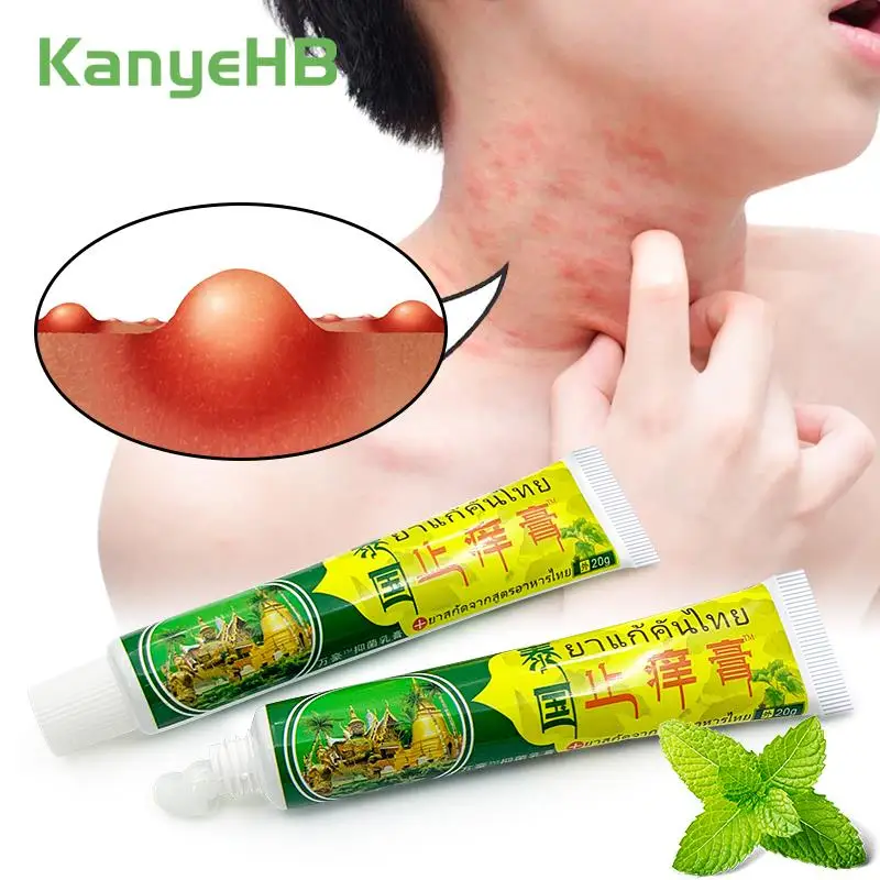 

1pc Eczema Antipruritic Cream Chinese Medicine Herbal Dermatitis Treatment Ointment Skin Anti Itching Health Care Ointment S074