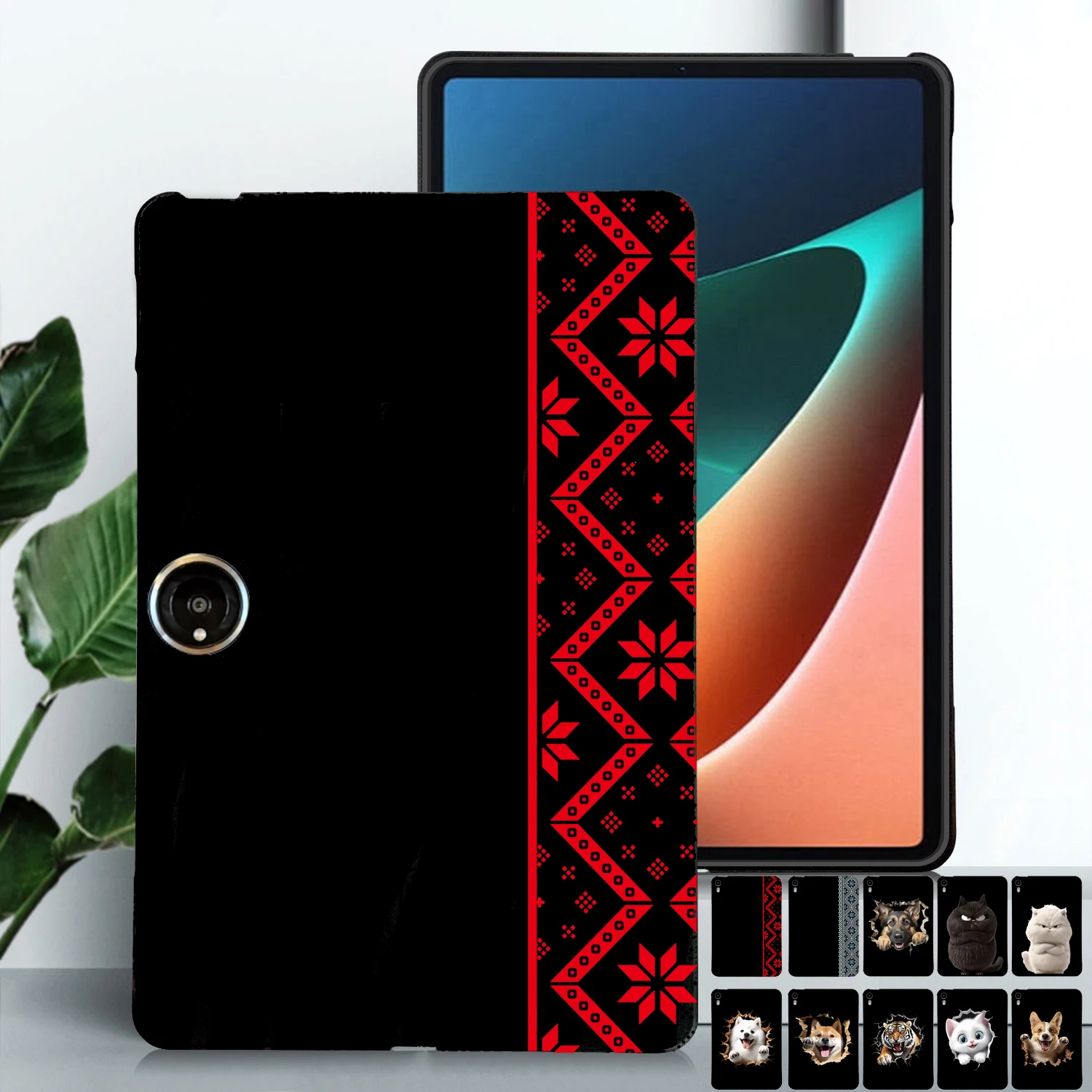 Flexible Soft TPU Black Silicone Tablet Case - Premium Protective Shell Back Cover