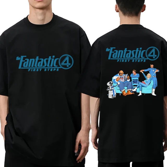 ファンタスティックフォー　ファーストステップ　Tシャツ 劇場販売グッズ　Lサイズ ファンタスティック4：ファースト・ステップ Tシャツ（Lサイズ