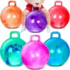 18" Hopper Ball with Handle Bouncing Ball Marble Bouncy Balls Hopping Toys Inflatable Hop Ball Jumping Ball for Boys Girls 1