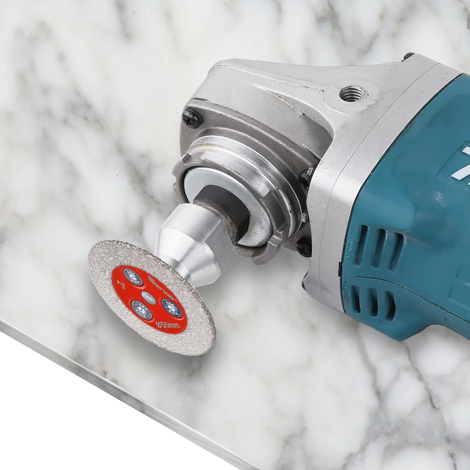 Diamond Cutting Blade Vacuum Brazed Diamond Engraving Saw Caving Blade 5/8''-11 Flange Grinding Disc Cutting For Tile Marble Concrete Ceramic
