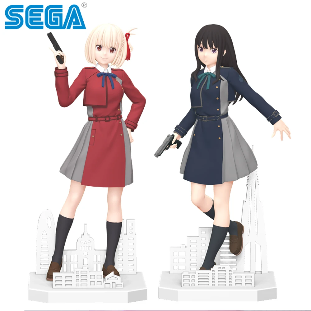 

In Stock Original SEGA Luminasta Lycoris Recoil Nishikigi Chisato/Inoue Takina Figure Anime Model Collectible Dolls Toy Gift