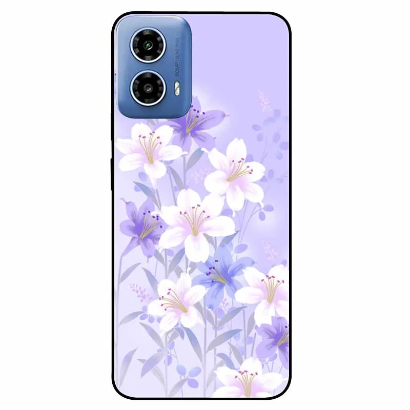 Soft Silicone Fashion Animals TPU Bumper Luxury Phone Case with Painted Design