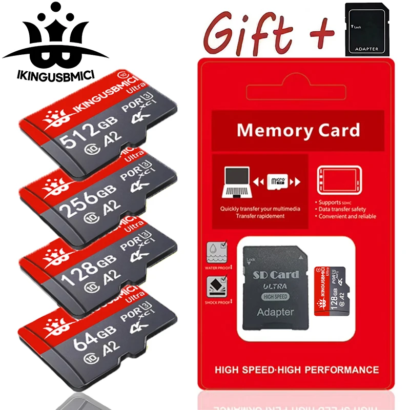 메모리 카드 및 마이크로 SD 카드 SD 카드 TF 카드 초고속 필수품 32GB..