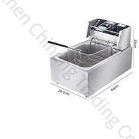 Electric Fryer Commercial Fryer Fried Chicken French Fries Burger Multi-Function Oden Machine Chicken Chop Stall Machine 1