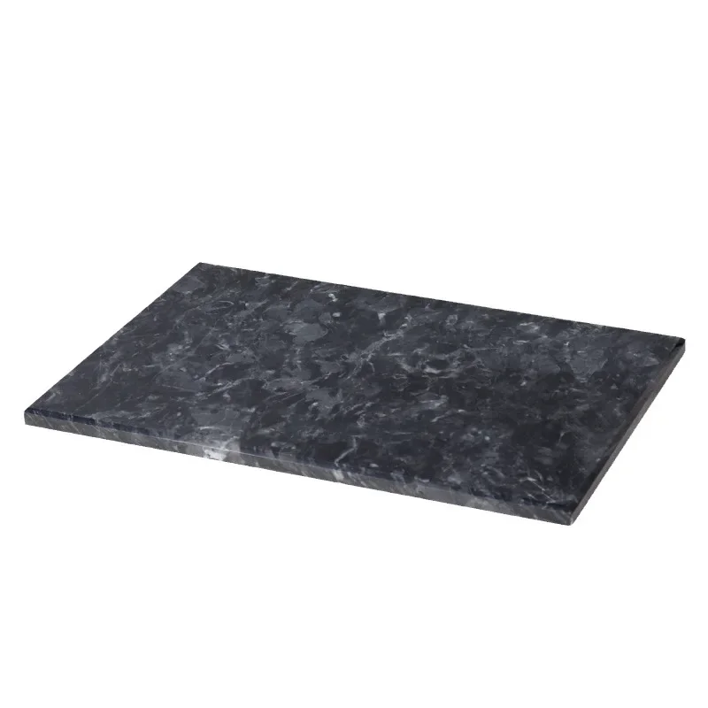 Modern Natural Marble Square Flat Tray Home Hotel Bathroom Desktop Cosmetics Jewelry Multifunctional Storage Tray Decoration 5