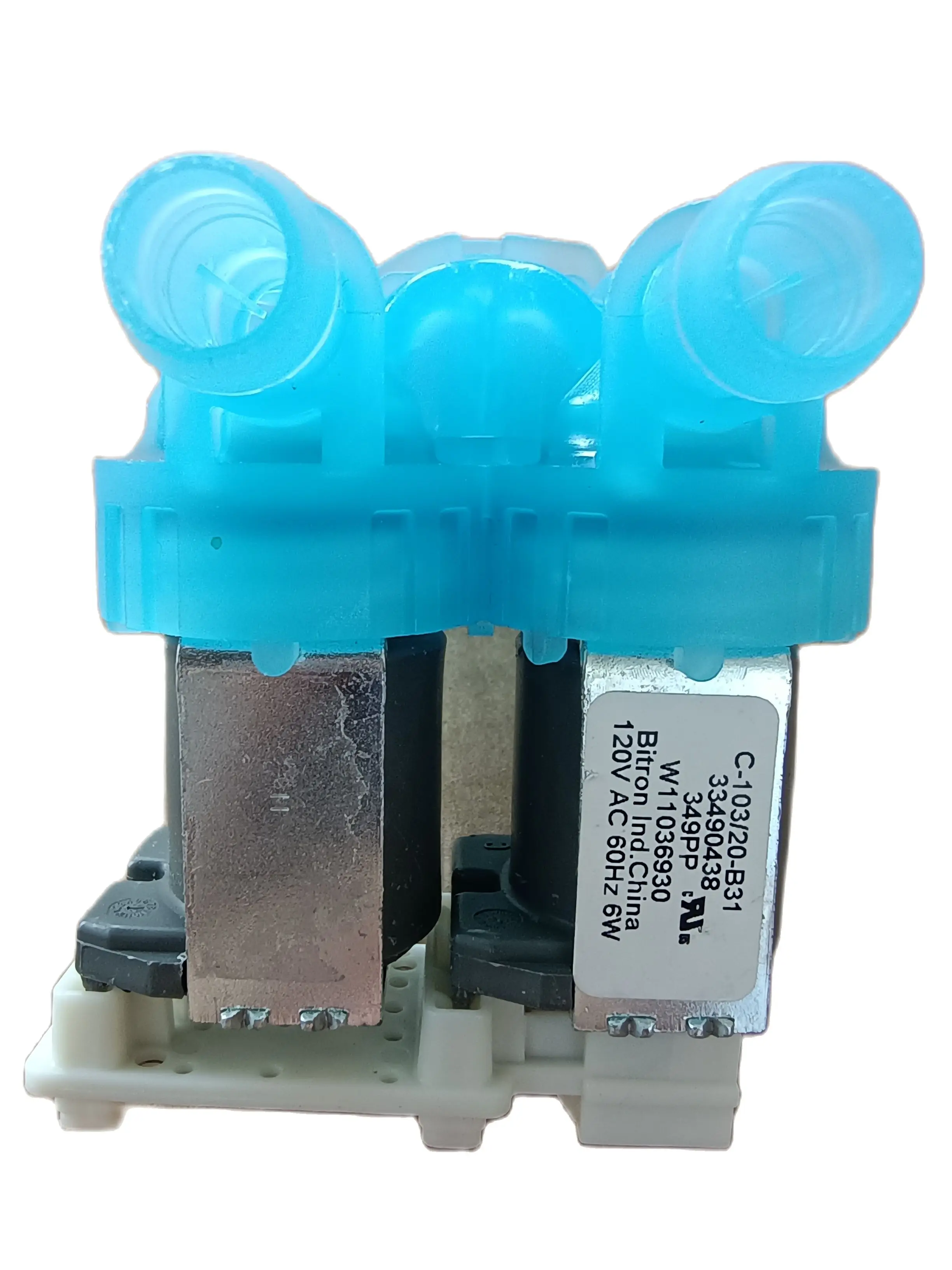 W11104751 W11036930 WHIRLPOOL WASHING MACHINE WATER INLET VALVE W11316256 Washing Machine Water Valve Replaces 4929298