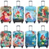 Little Mermaid Ariel Cartoon Suitcase Cover Flight Fun Luggage Accesories Business Protector 1