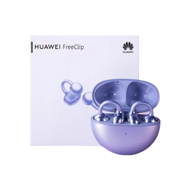 Ｋ*Ｄ様 【新品未使用】HUAWEI FreeClip ワイヤレスイヤホン 紫 完全ワイヤレスイヤホン パープル FreeClip/Purple [ワイヤレス(左右