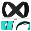 Padded Figure 8 Straps Deadlift Weight Lifting Wrist Straps Power Lifters Workout Pull-ups Horizontal Bar Gym Fitness 4