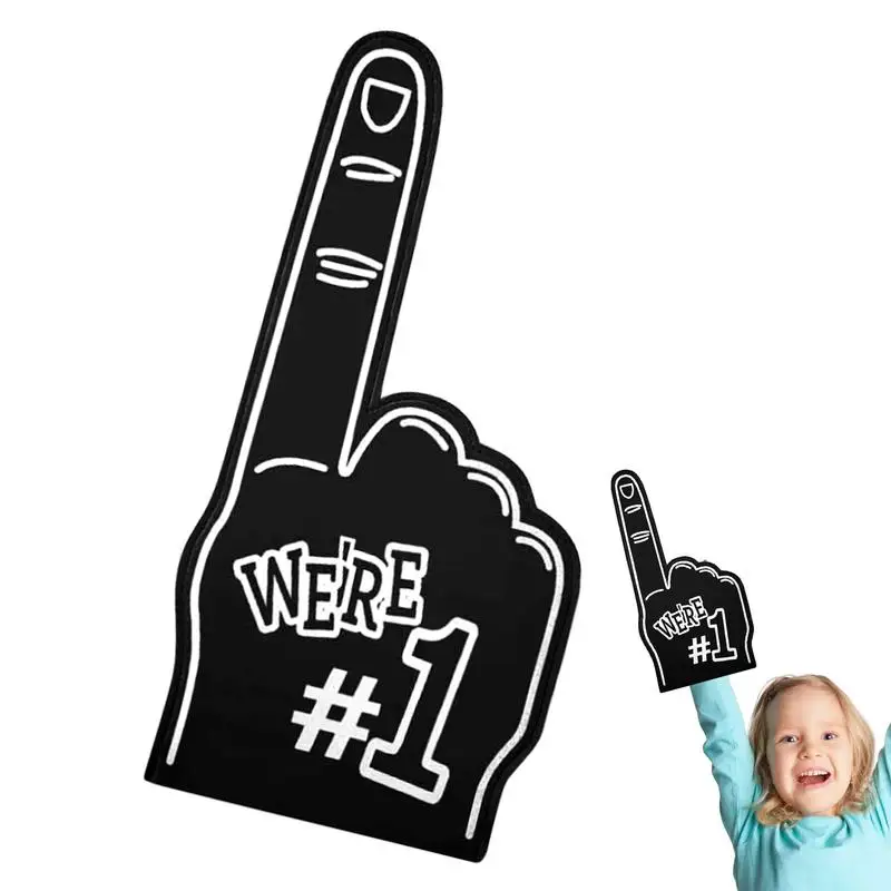 1PC Gladiators Foam Finger giant foam finger inspired sports games by sports fans' fingers Cheerleading Props for Sports Events
