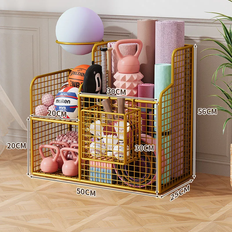 Gold - floor-standing [with hanging basket]