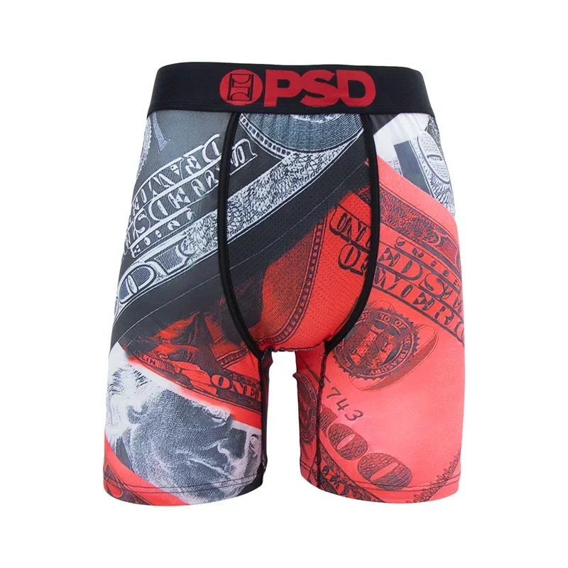 Men Underwear Boxers Fashion Printed  Male Panties Lingerie Men Underpants Boxershorts Trunks Plus Size Breathable Men's Boxers