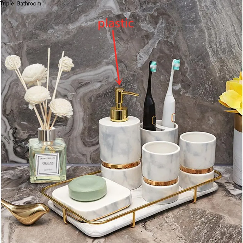 European Style Silver Brushed Embossed Bathroom Toilet Set Toothbrush  Holder Mouthwash Cup Soap Dish Kitchen Bathroom Decoration - Bathroom  Accessories Sets - AliExpress