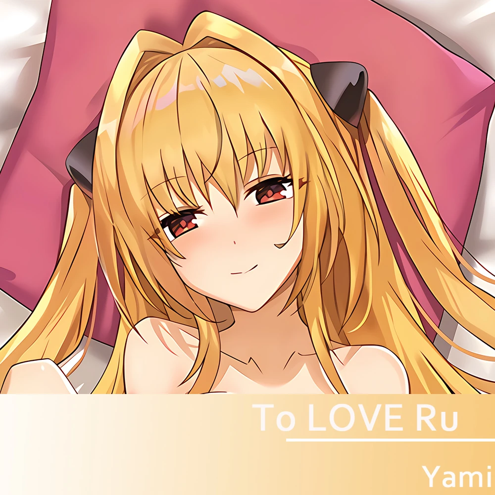 Dakimakura Anime Konjiki No Yami To Love Ru Double Sided Print Life-size  Body Pillow Cover Gifts - Costume Props - AliExpress