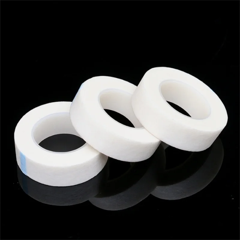5/10/50/100PCS 9M*1.25CM White Tape Eye False Lashes Patch Breathable Medical Paper Tapes Eyelash Extension Lint Eyelid Sticker Eyelash Patch Eyelash Patches Eyelash Extension Tape Eyelash Accessories Eyelash Extension Supplies