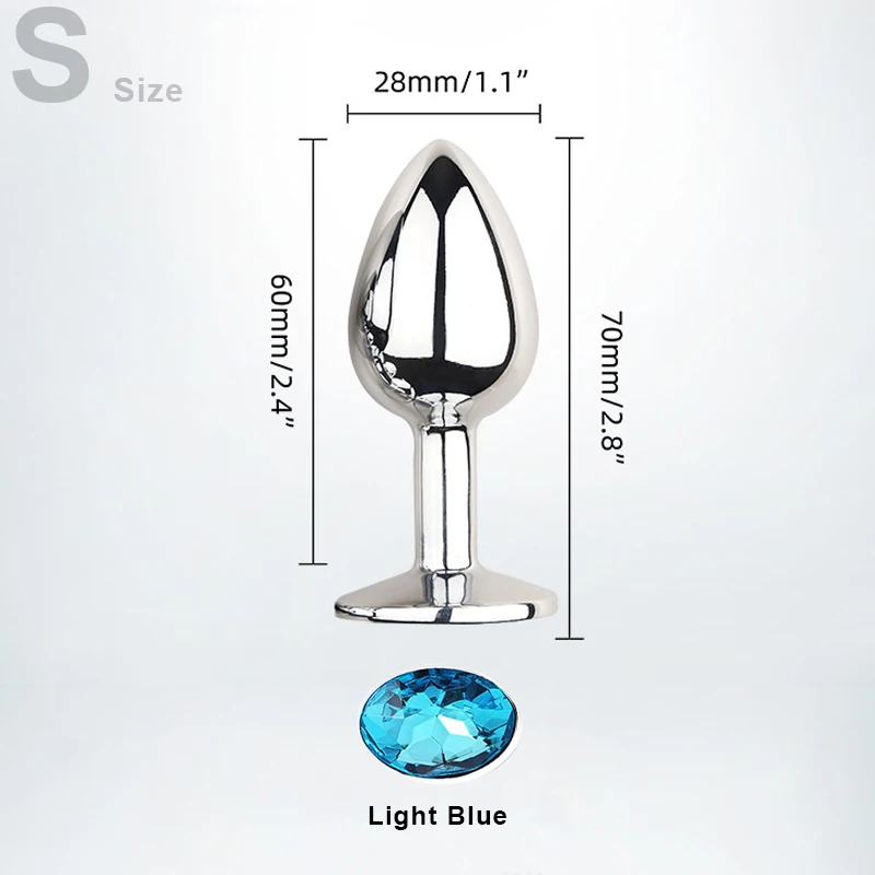 Light Blue Anal Plug