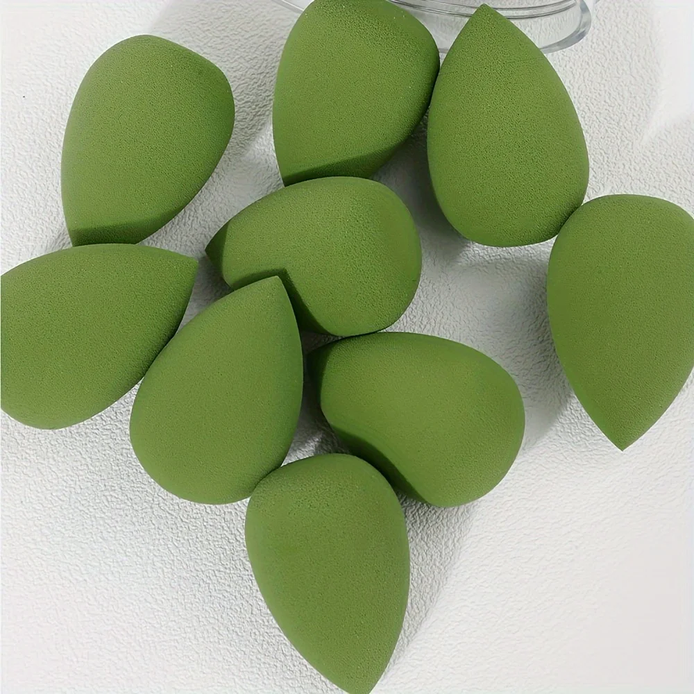 12pcs Mini Makeup Sponges - Soft, Latex-Free for Flawless Foundation Application, Wet & Dry Use, Alcohol-Free