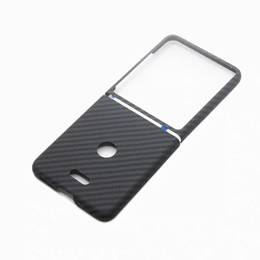 Premium Real Aramid Carbon Fiber Slim Case - Thin, Lightweight, Matte Armor Back Cover