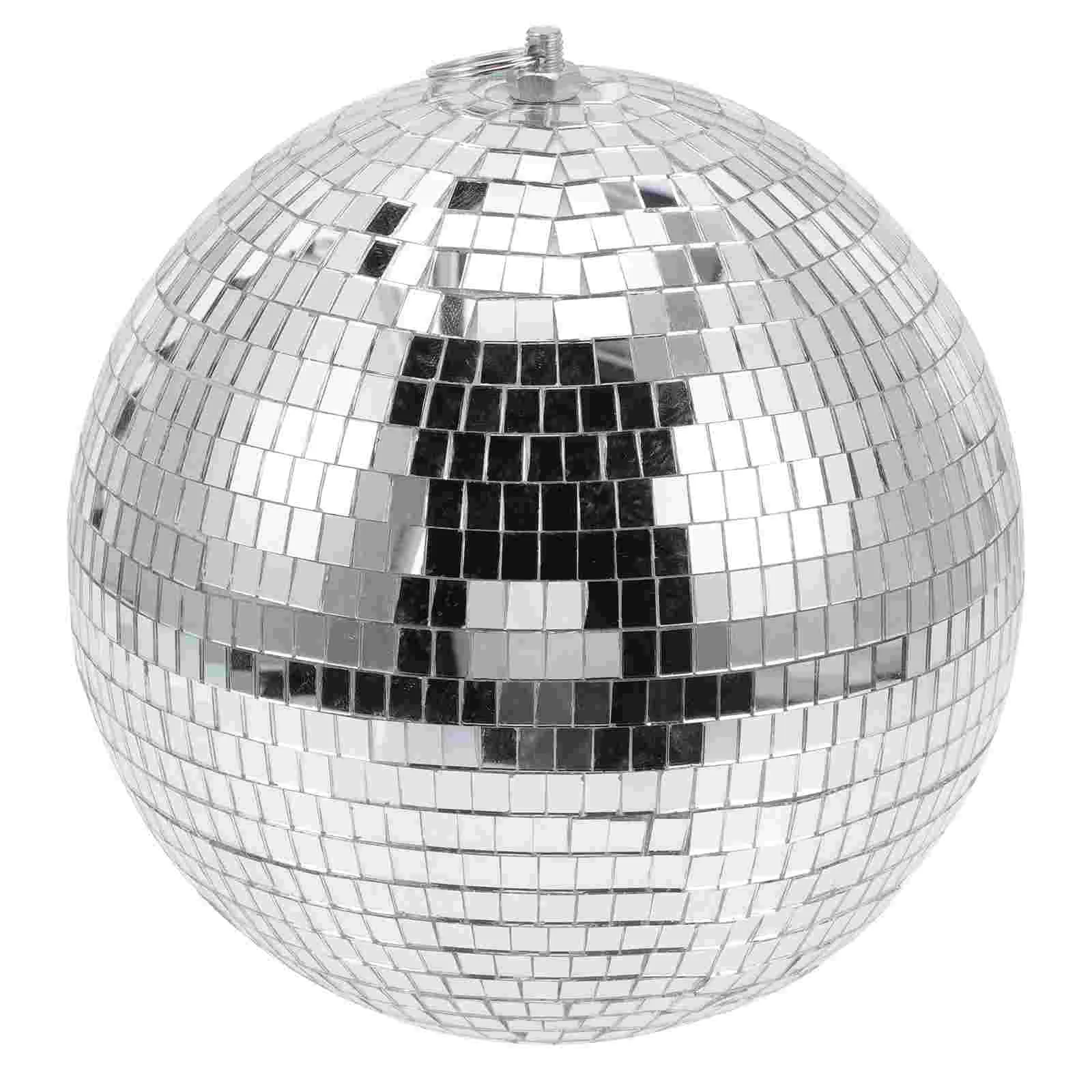 

Decorative Mirror Ball Bar Hanging Silver Ball Plastic Mirror Ball Adornment Nightclub Ball Christmas Decoration
