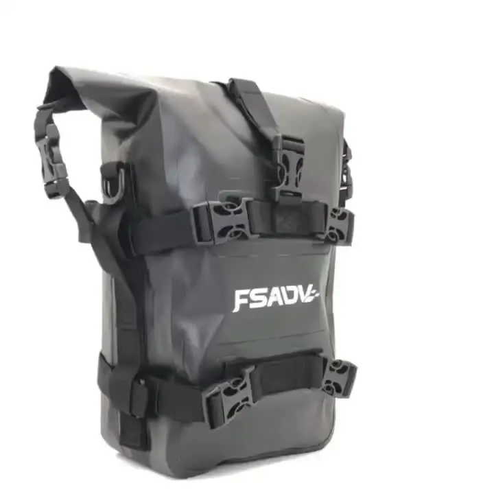 Sacs De Barres De Sécurité Pour Cadre De Moto, KIMISS Sac De Rangement Pour Barre De Protection Pour Pare-chocs De Cadre, Sac De Placement D'outils De Réparation, Sacoche Pour