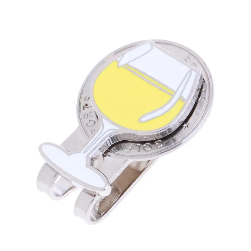Novelty Magnetic Cap Clip with Golf Ball Marker Fits Golf Visor Golfer Gift Frog both for Women and Men