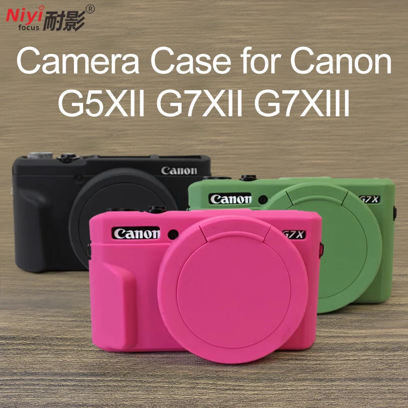 Canon G5Xii G7Xii G7Xiii Custodia In Silicone Custodia Protettiva Per Il Corpo Per Canon Powershot G5 X Mark Ii Powershot G7 X Mark Ii Iii