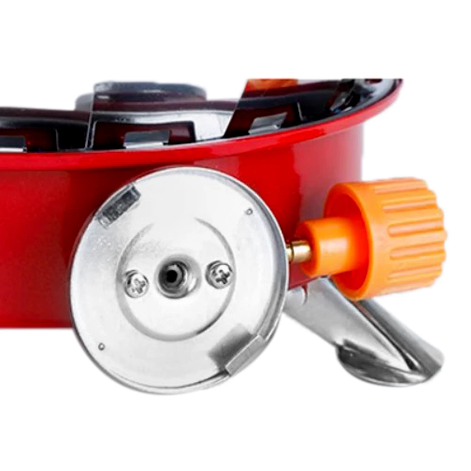 Outdoor Mini Windproof Stove Lotus Shape Portable Furnace Fold-able Windshield Flower Style Durable Metal Camping Hiking Picnic