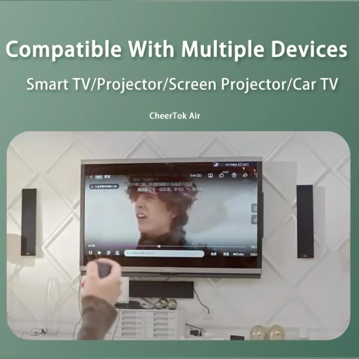 CheerTok Air Singularity Mobile Phone Remote Control Air Mouse Bluetooth Wireles