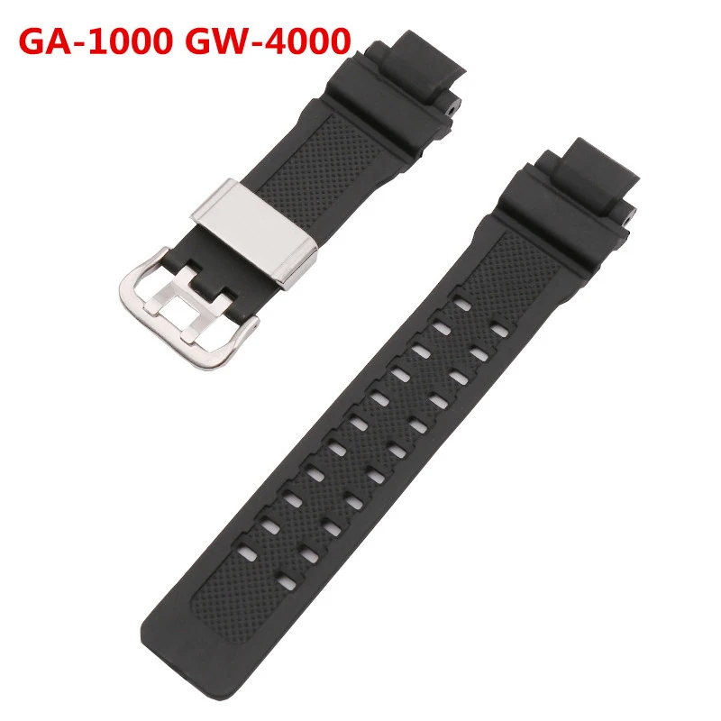 Accessori Per Orologi Adatti Per Casio Gw-A1100 Gw-4000 Ga-1000 Gw-A1000 Cinturino In Resina Per Sport All'Aria Aperta Da Uomo Serie