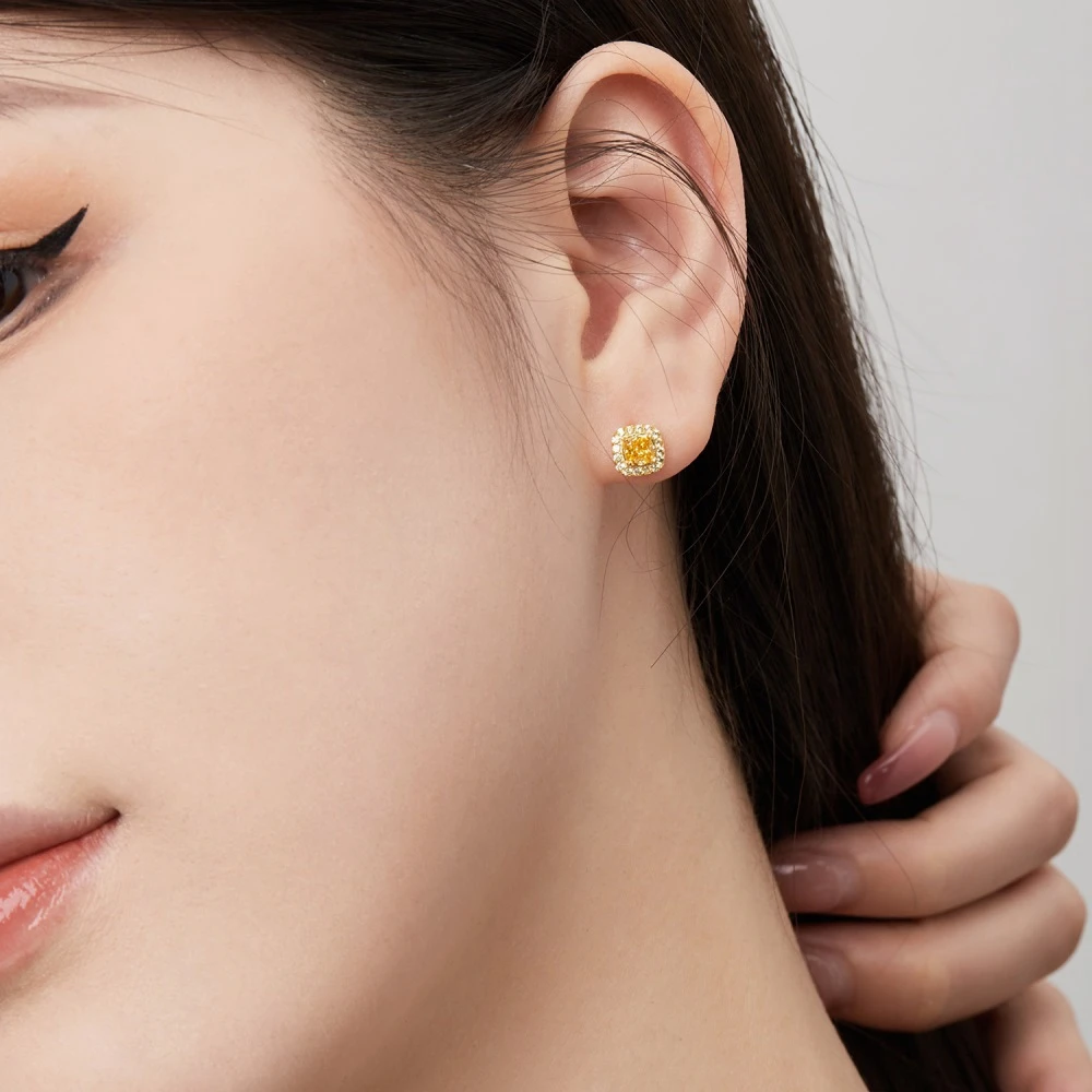 Рисунок 6 - Женские серьги-гвоздики из серебра 925 пробы