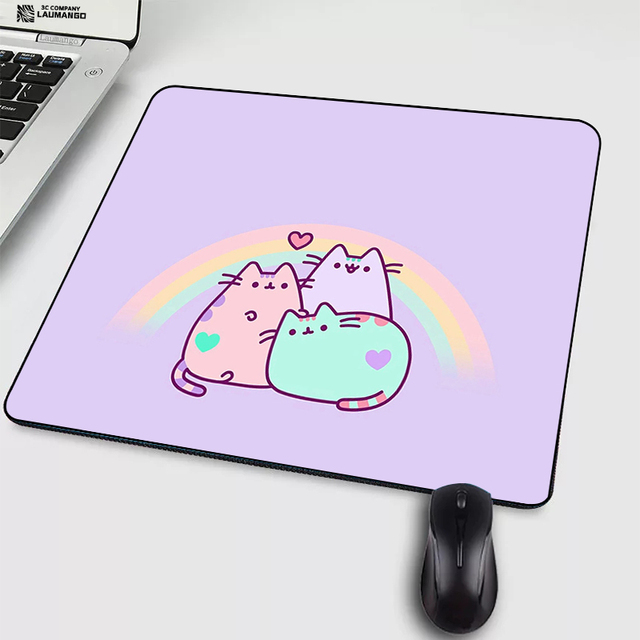 Cat Cartoon Mouse Pad Anime Mausepad PC Gamer Cabinet Tapis De Souris Varmilo Keyboard Gaming Accessories Laptop Mousepad