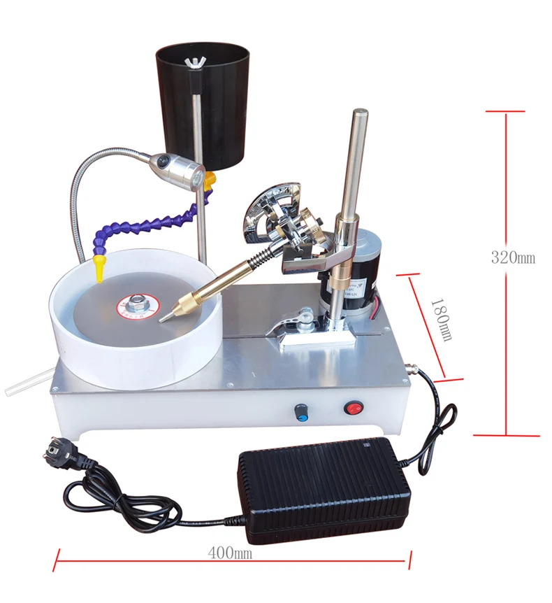Electric Pusher Jade Seal Engraving Knife Grinding Polisher Gemstone Grinding Ma