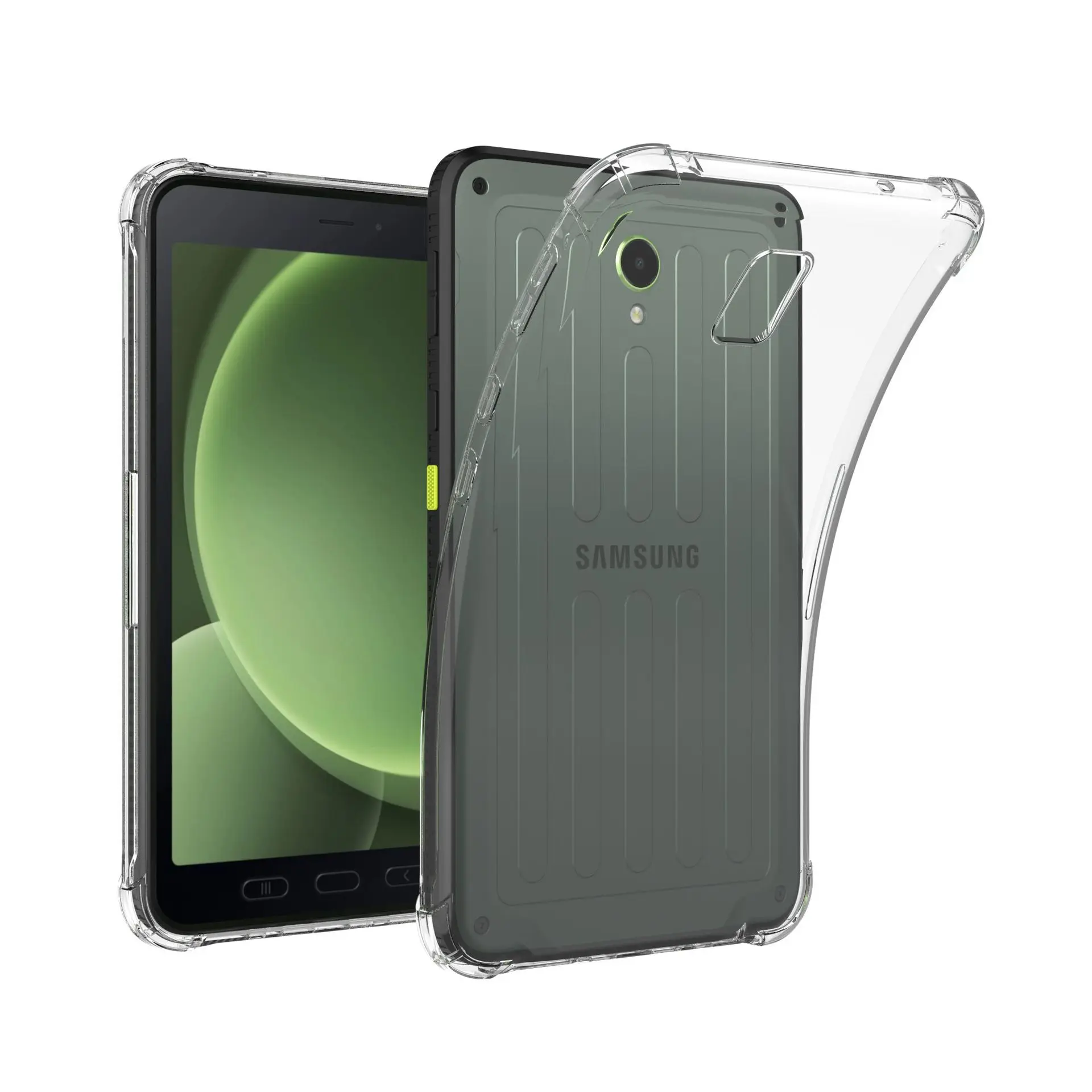 Clear Shockproof TPU Back Cover with Airbag Corners