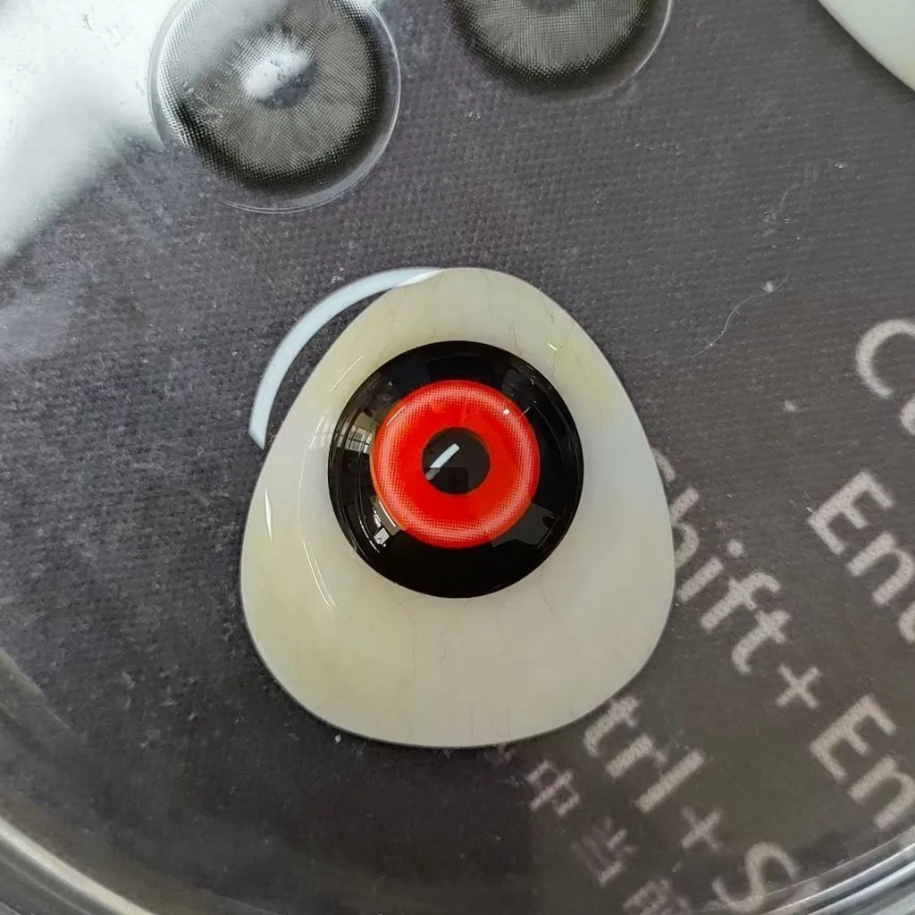 Enhanced Kaneki Ken Cosplay Color Contact Lenses