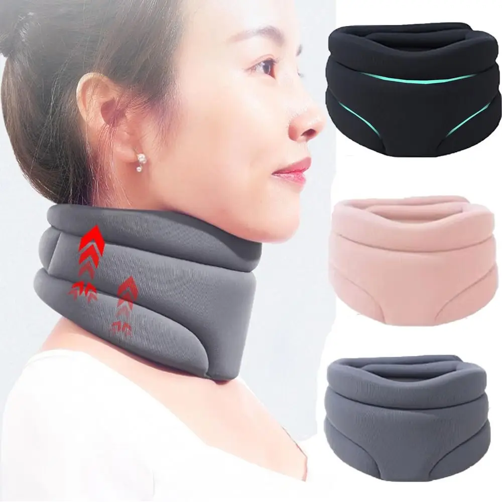 Sleeping Soft Foam Cervicorrect Neck Brace Pressure Relief Cervical Vertebra Protection Neck Support Brace Neck Brace Neck shoulder warmer wrap back support protection brace pad 6 speed buckle closure led indicator electric heated neck wrap warmer