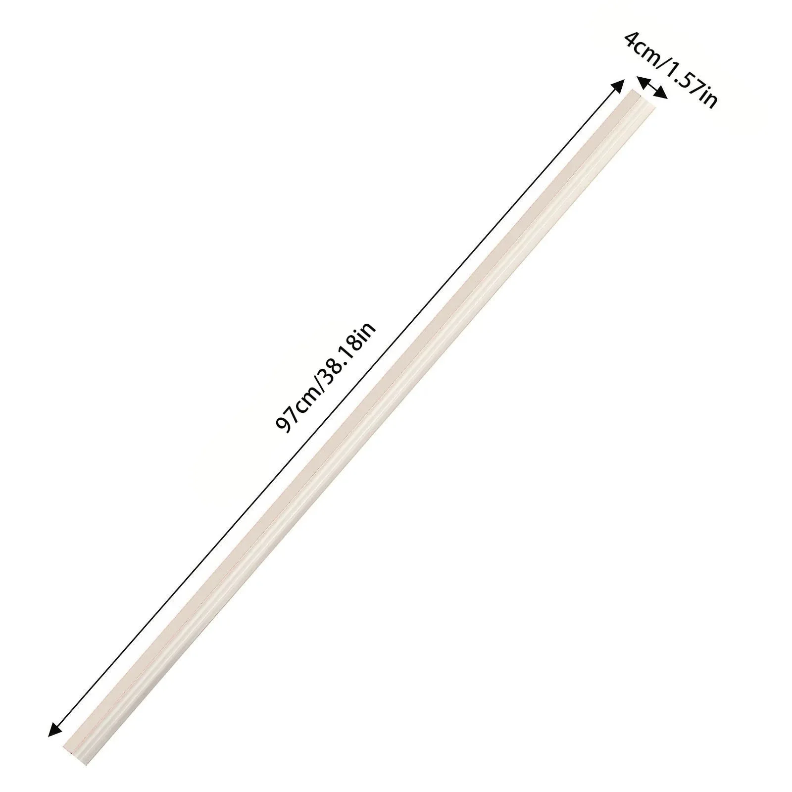 Door Bottom Sealing Strip 1Pc 1 Meter Door Bottom Sealing Strip Self-Adhesive Aoors And Windows,Sound Insulation, Windproof, Porous Sealing Strip