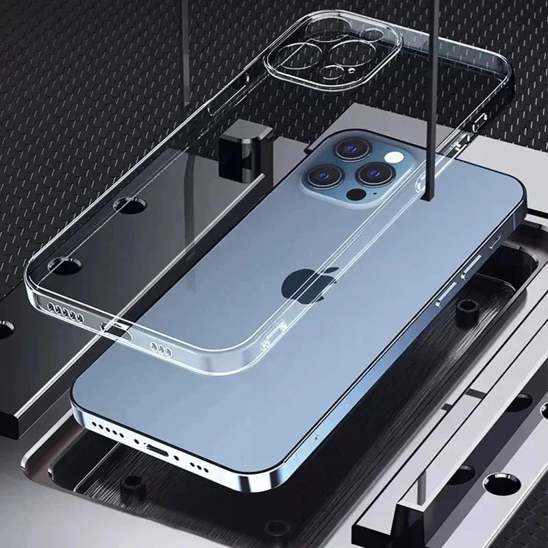 Ultra Thin Transparent Silicone Phone Case - Soft Protective Cover