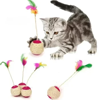 Sisal Cat Ball Toy 1