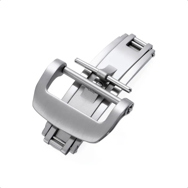 Hebilla de reloj para Richard Mille, hebilla de mariposa plegable de acero inoxidable, cierre desplegable de 18mm y 20mm, cierre de correa de reloj, botón de Metal