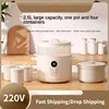 220V 2500ML Electric Electric Slow Stewer Household Automatic Water Separated Stewing Soup Health Preserving Pot Slow Cooker 1