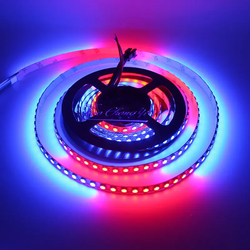 1M SK6812 MINI 3535 144led/m DC5V addressable RGB LED pixel strip 8mm Width PC