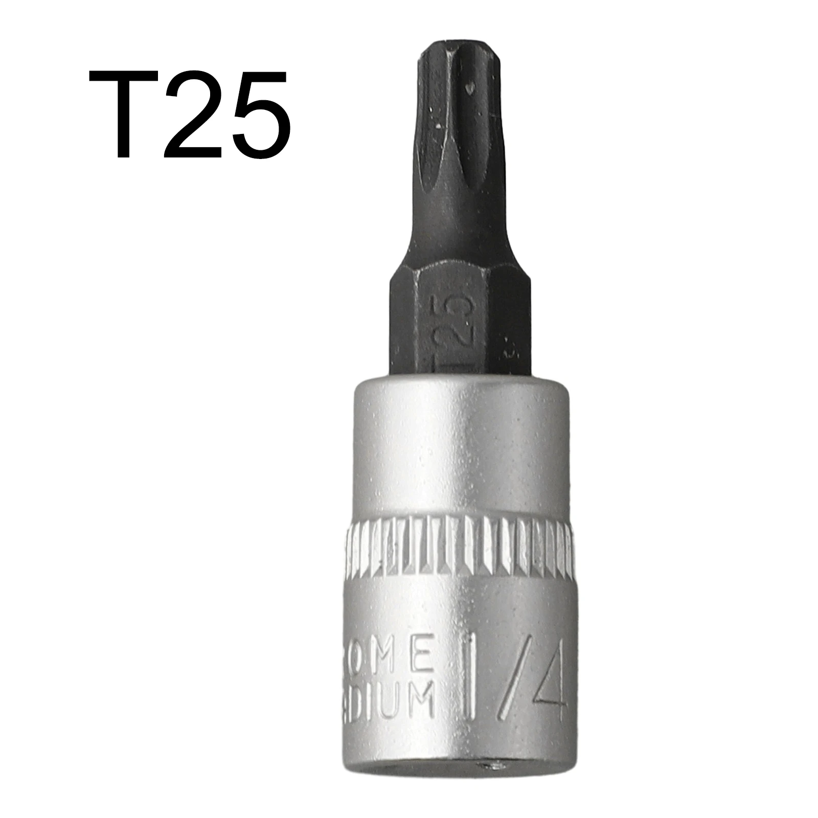 Torx 비트 소켓 래칫 소켓 렌치 S-2 스틸 CR V 익스텐션 로드 수공구, T8, T15, T20, T25, T27, T30, T40, 1/4 인치