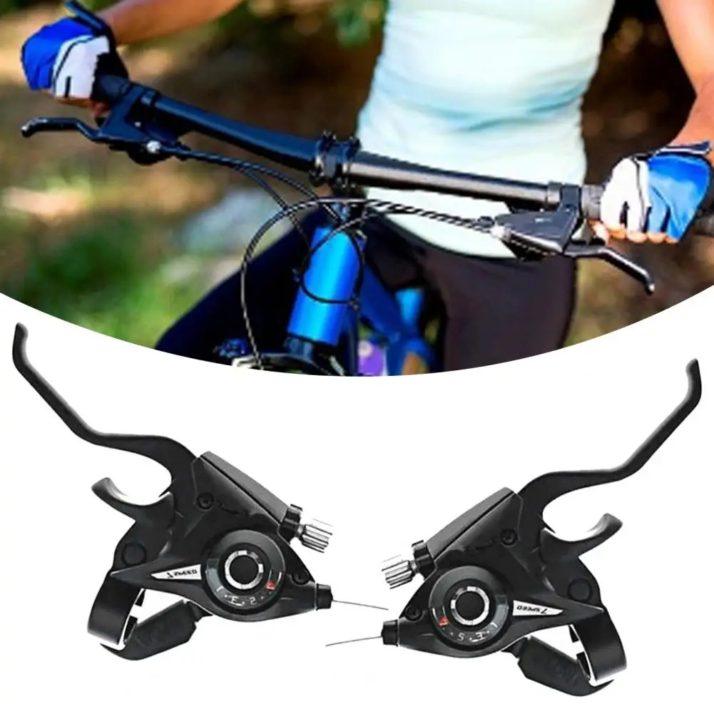 Thumb Shifter 1Pc Left/Right Accurate 3 Speed/7 Speed MTB Trigger Shifter Derailleurs Mountain Bike Bicycle Transmission bike derailleur,bicycle shift lever
