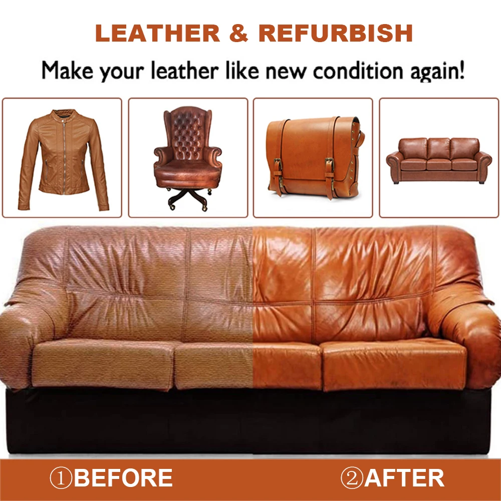  Dark Brown Leather Repair Kits for Couches, Leather