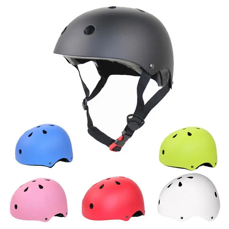 Skateboarding Helmets Sweatproof Plum Shape Air Hole Safety Hard Hat