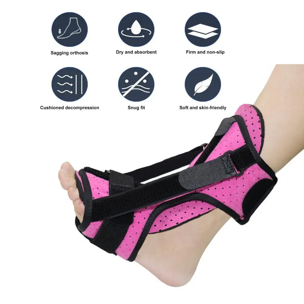 Adjustable Plantar Fasciitis Night Splint Foot Drop Orthosis Stabilizer Brace Support Night Splints Pain Relief Ankle Support