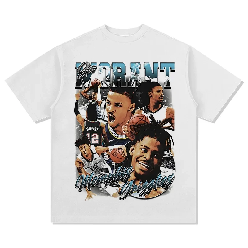 New Arrival Ja Morant 12 Memphis T-Shirt Basketball fans Short sleeve tee new edition Mens and Kids summer cotton TEES 2