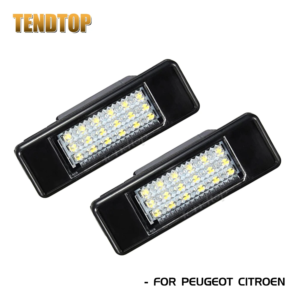 

Номерной знак, Лампы Canbus для Citroen C2/C3/C5/C6/C8, 6000/106/1007/207/307