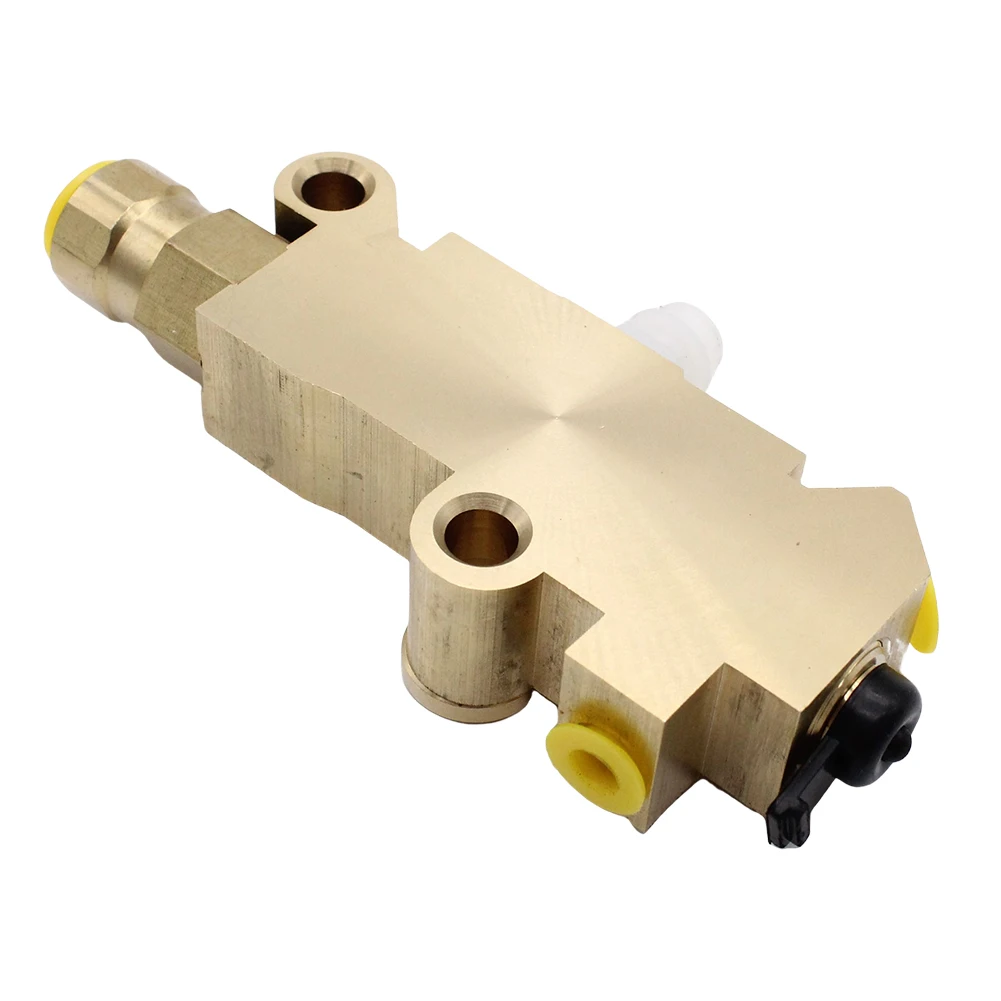 PV4 Disc/Disc Combination Proportioning Valve Brass Brake Combination Proportioning Valve for 4 Wheel Disc Brakes Trucks